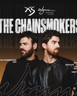 The Chainsmokers artist video thumbnail for XS Nightclub.